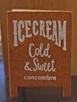 (image for) 2 Sided Ice Cream Standing Sign