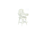 (image for) High Chair In White