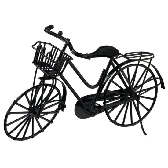 (image for) Black Bicycle w/ Basket