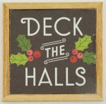 (image for) Deck the Halls Holiday Framed Picture