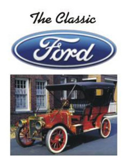 (image for) The Classic Ford Book Large w/ Color Pages Discontinued