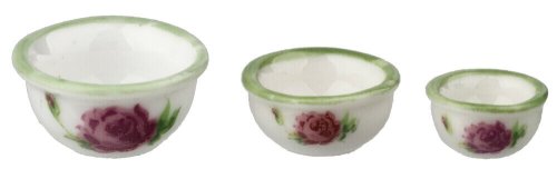 (image for) Nesting Bowls - Rose - 3pc