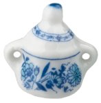 (image for) Sugar Bowl - Blue Floral