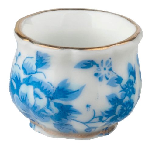 (image for) Cache Pot - Blue Floral