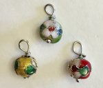 (image for) Enamel Tree Ornament 3pc