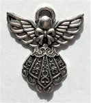 (image for) Silver Angel Ornament