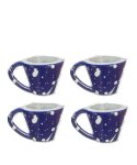 (image for) Blue Splatter Cup 4pc