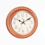 (image for) Round Wooden Wall Clock