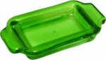 (image for) Green Glass Baking Pan