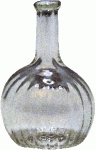 (image for) Ribbed Glass Onion Jar