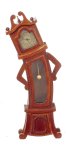 (image for) Wonky Grandfather Clock - Walnut - Working