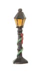 (image for) Non-Electric Decorated Lamp Post Black