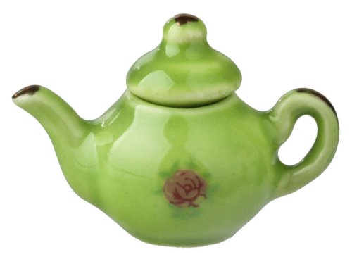 (image for) Teapot - Green Floral