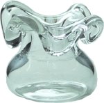 (image for) 1/2in Scale Glass Ruffle Vase