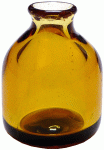 (image for) Round Amber Glass Iodine Bottle