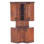 (image for) Kitchen Corner Cabinet - Walnut