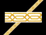 (image for) Egyptian Gilded Faux Plaster Ceiling/Wall Molding