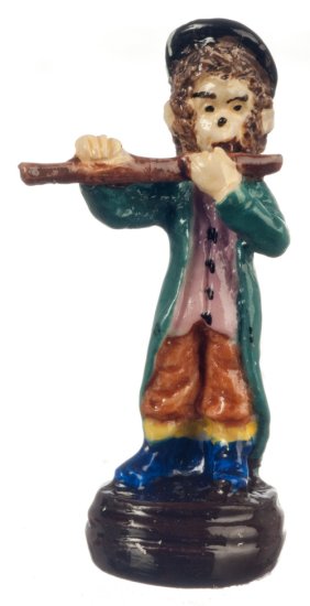 (image for) Monkey Flutist Figurine