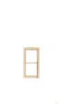 (image for) 1/2in Scale 1 Over 1 Single Dollhouse Window