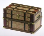 (image for) Lithograph Wooden Trunk Kit Wm Morris Design 2