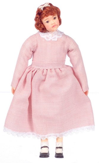 (image for) Melissa in a Pink Linen Dress Doll