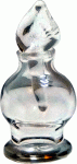 (image for) Glass Jar w/Clear Stopper