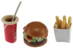 (image for) Fast Food Hamburger Meal