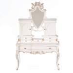 (image for) Art Deco Dressing Table - White