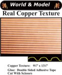 (image for) Narrow Horizontal Line Copper Texture