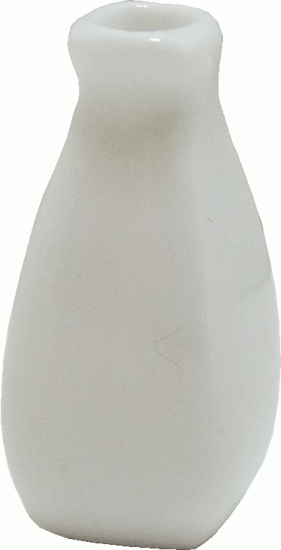 (image for) Glazed White Ceramic Vase