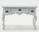 (image for) 3 Drawer Desk - White