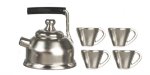 (image for) Pre-War Style Metal Tea Set 5pc