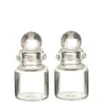 (image for) Glass Bottle w/ Lid 23mm 2pc