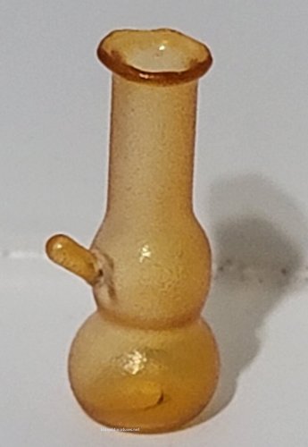 (image for) Glass Water Pipe Amber