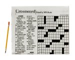 (image for) Crossword Puzzle w/ Pencil