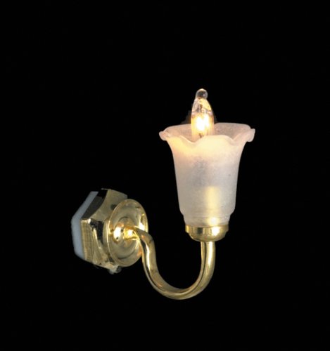 (image for) Canted Tulip Shade Wall Sconce 12v