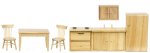 (image for) Kitchen Set - 7pc - Oak