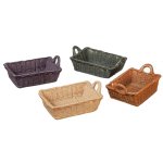 (image for) Handled Rectangular Baskets 4pc Set