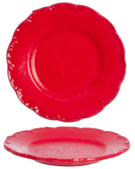 (image for) Red Dinner Plates 12pc