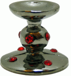 (image for) Ruby Encrusted Short Candlestick Holder