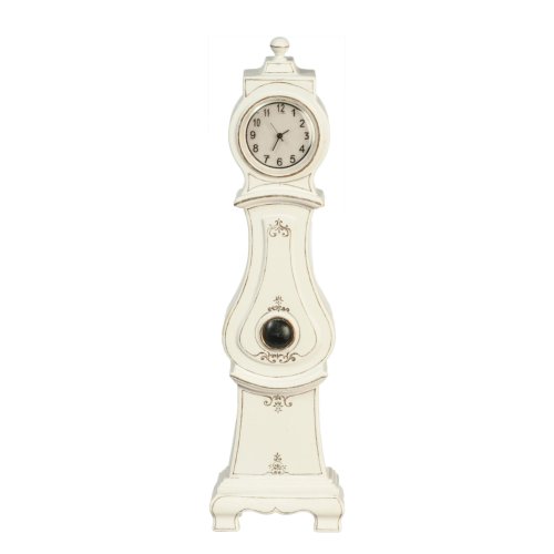 (image for) More Longcase Working Clock - White