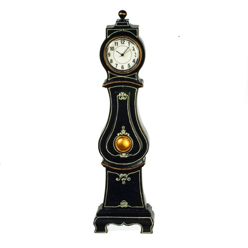 (image for) More Longcase Working Clock - Black