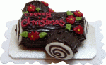 (image for) Merry Christmas Yuletide Log