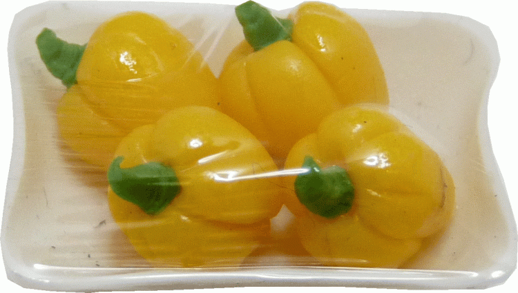 (image for) Yellow Bell Peppers Wrapped