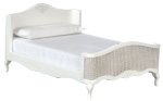 (image for) Contemporary Double Bed - White