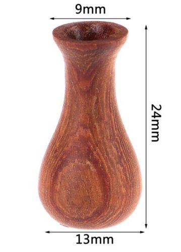 (image for) Wooden Bud Vase