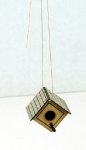 (image for) Hanging Birdhouse w/ Shingle Roof