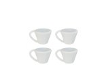 (image for) White Coffee / Tea Cups 4pc