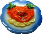 (image for) Crab on Plate with Garnish