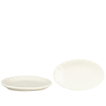 (image for) White Ceramic Oval Plate